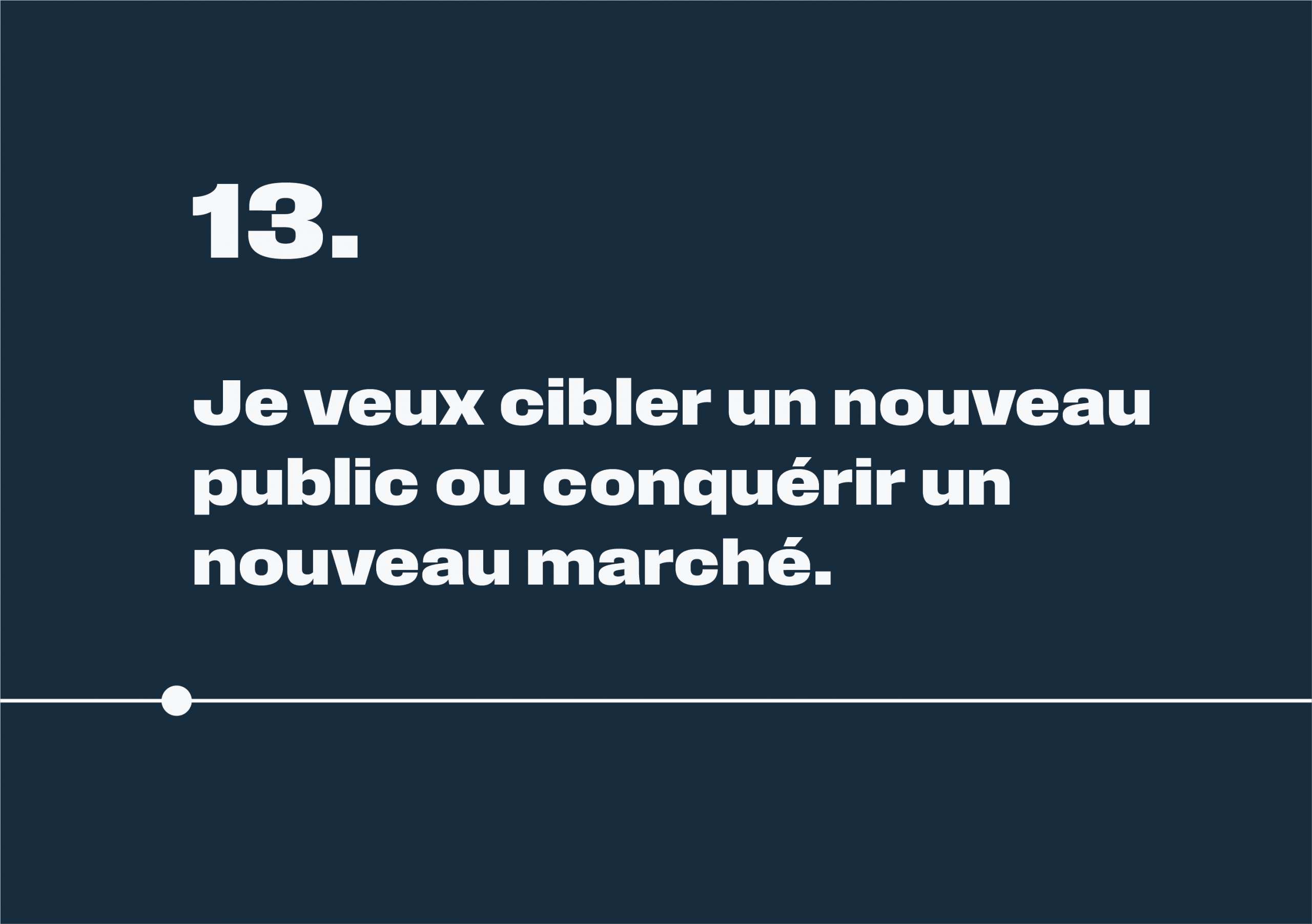 Développer son business et cibler un nouveau public marché
